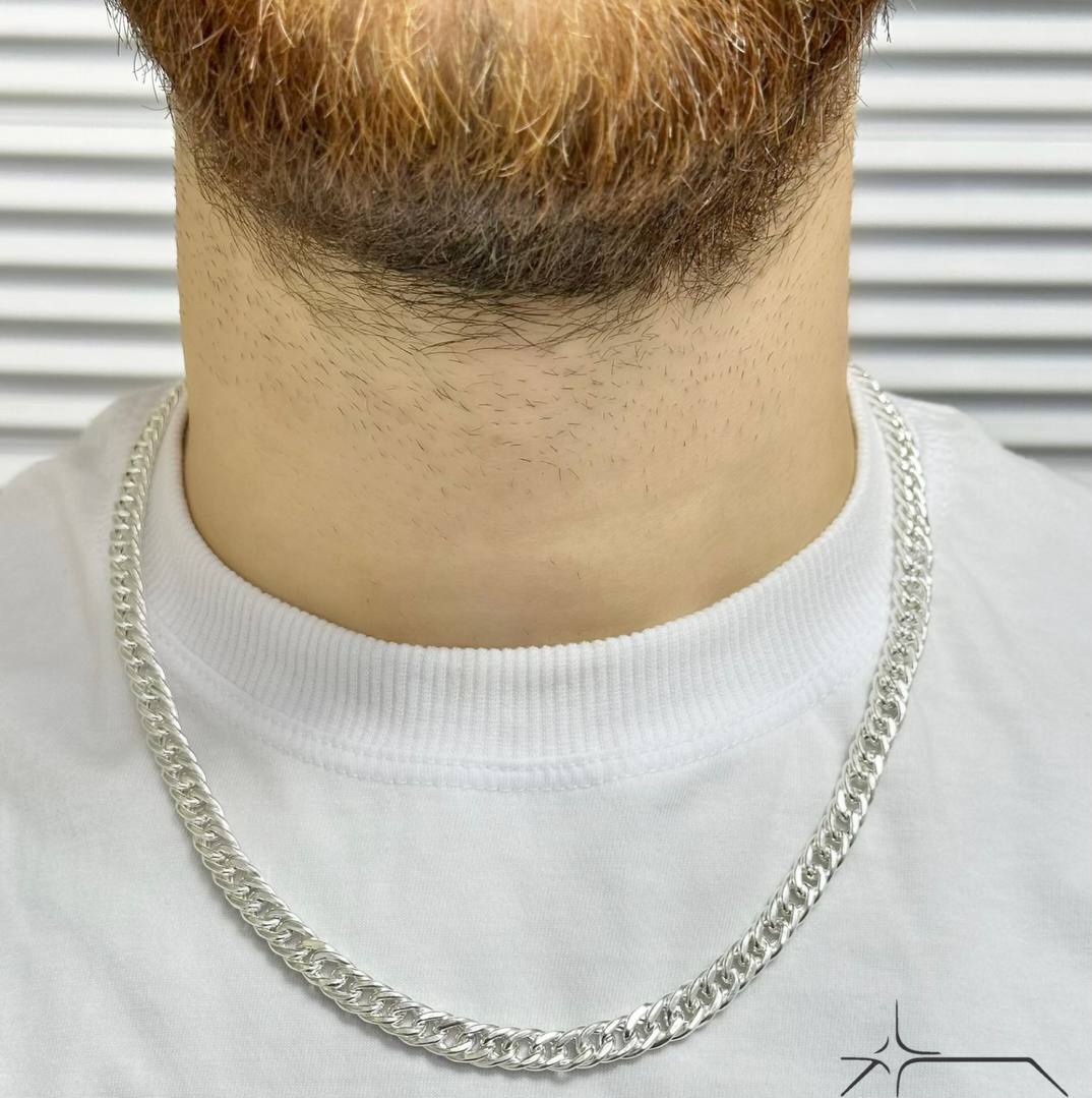 زنجیر نقره مردانه
