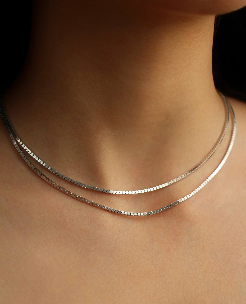 زنجیر نقره زنانه