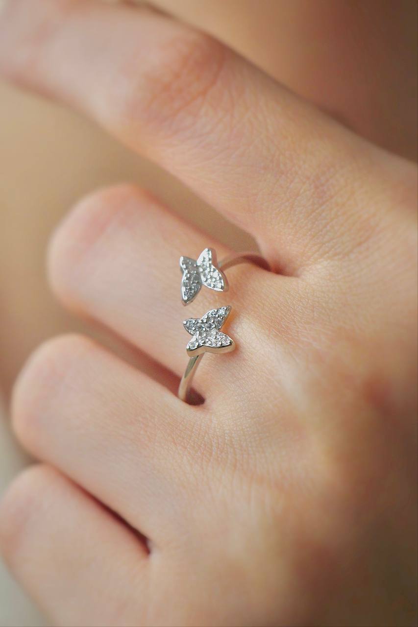 انگشتر نقره زنانه