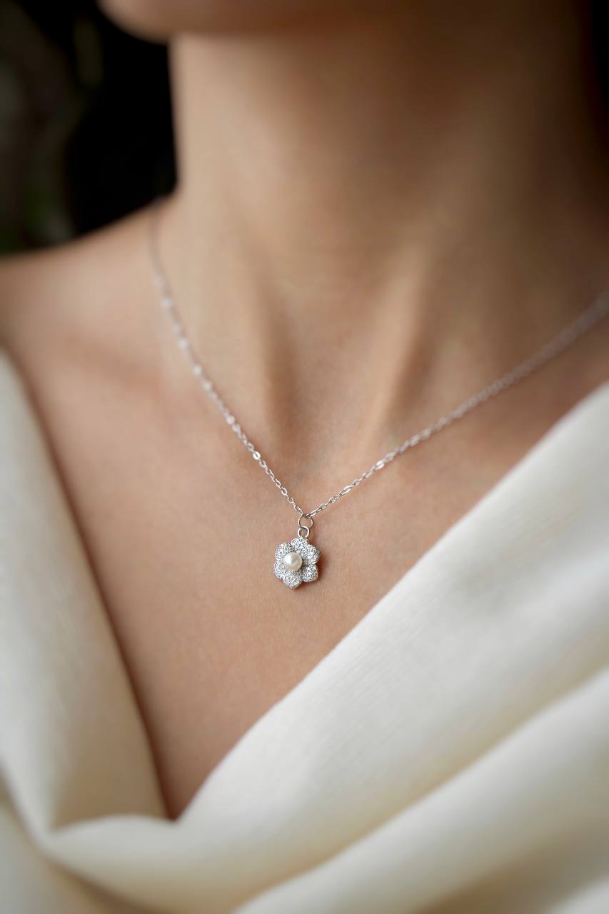 گردنبند نقره زنانه