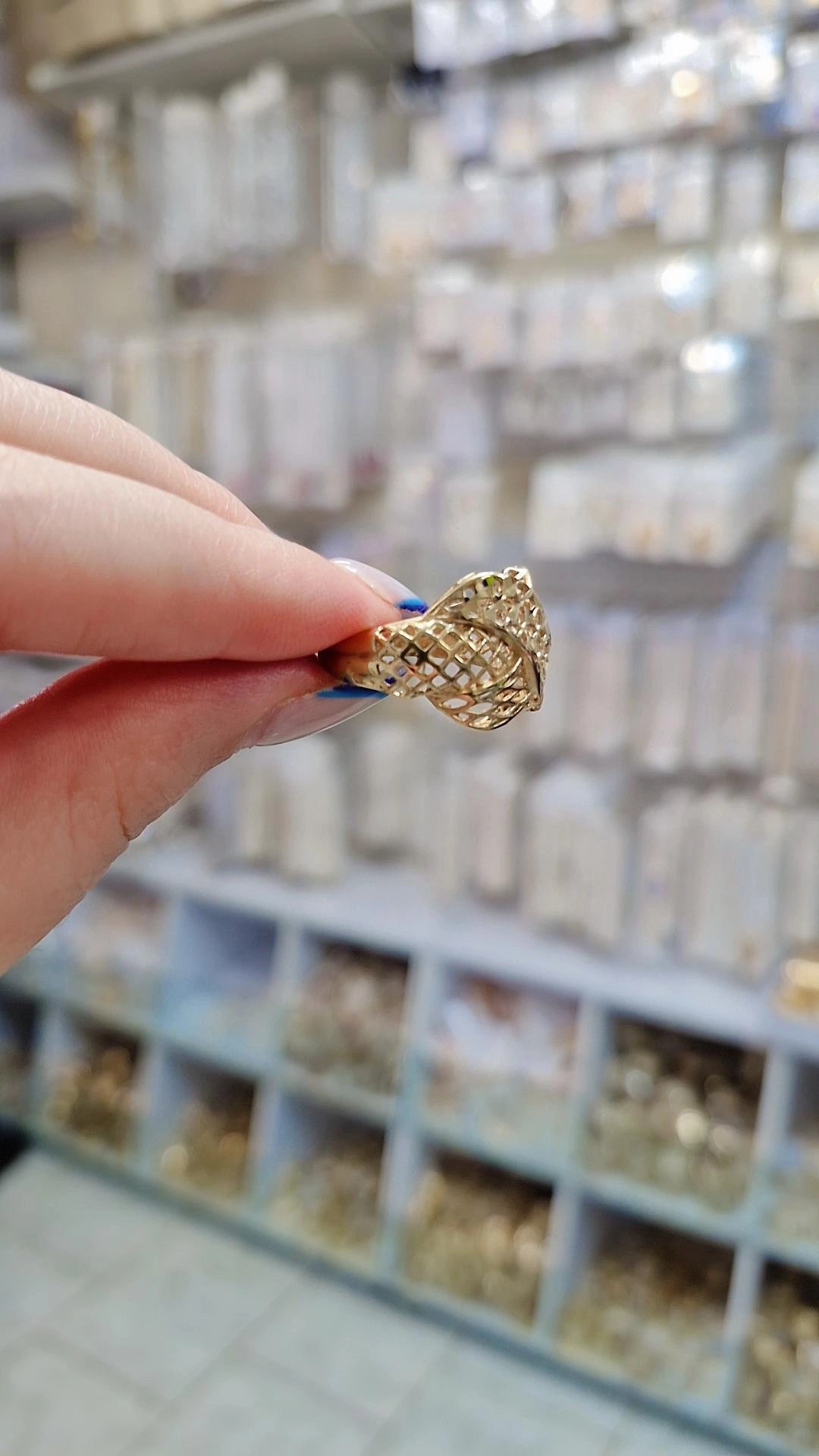 انگشتر طلا روس کد 700