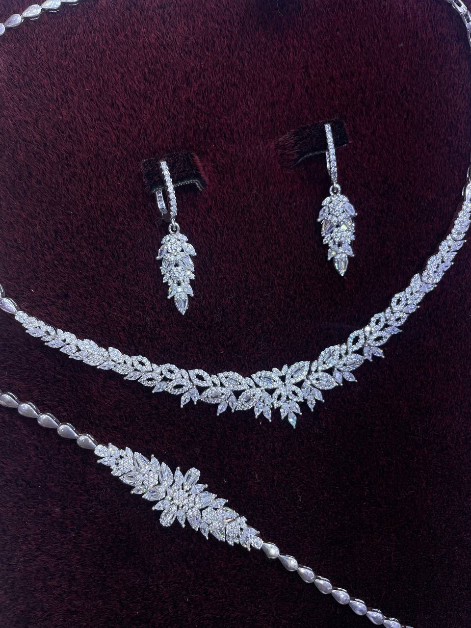 سرویس جواهری نقره کد Sa1