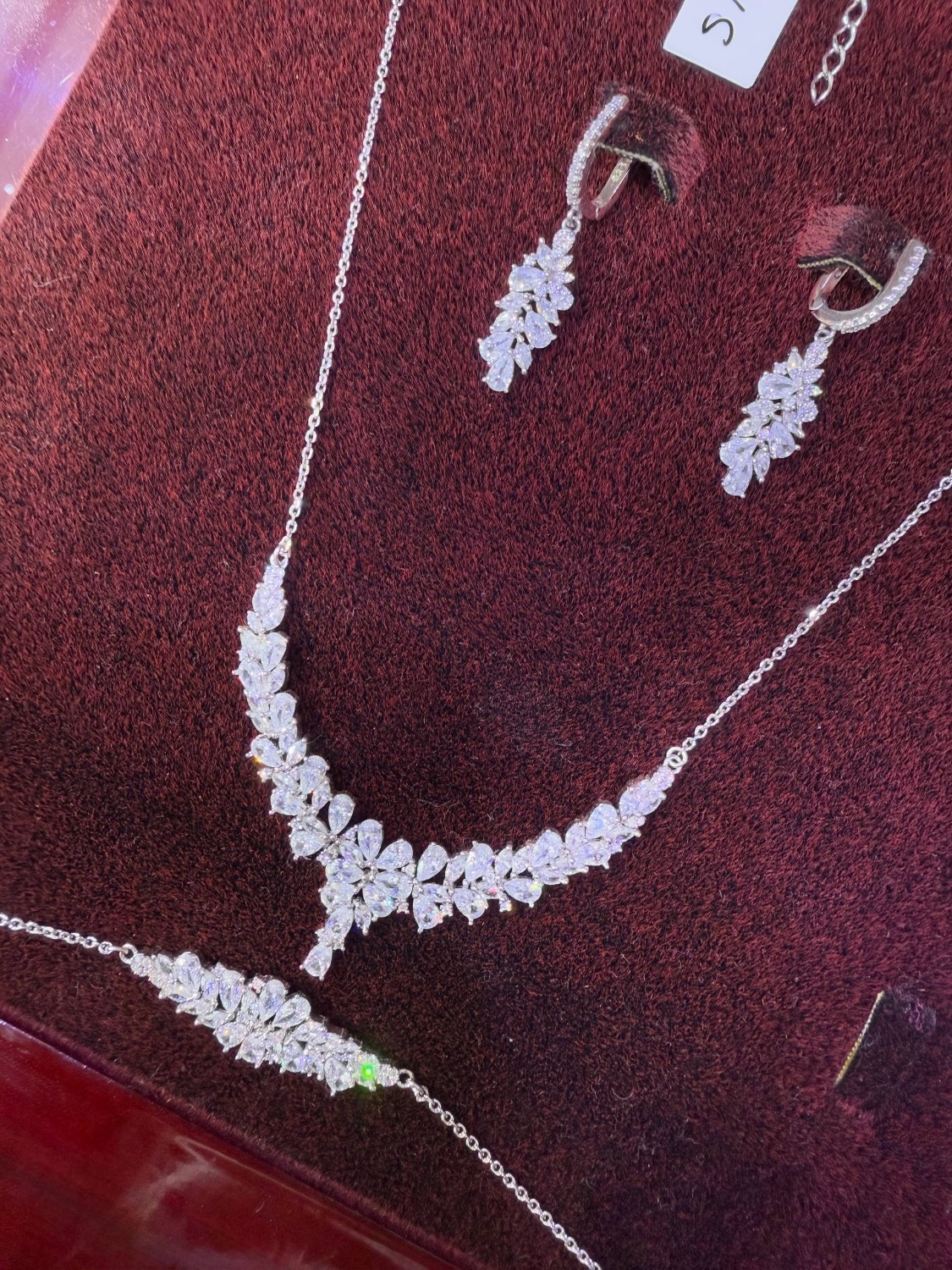 سرویس جواهری نقره